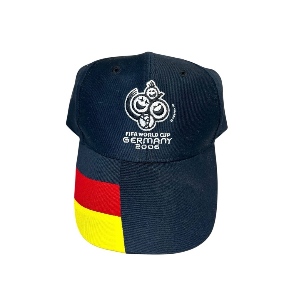 Authentic‎ Vintage FIFA World Cup Germany 2006 Official Cap Black NWT Adjustable